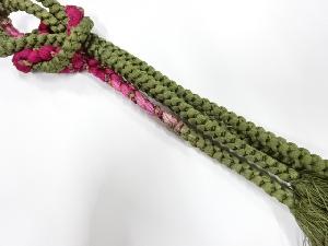 正絹　手組帯締め